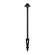 Spike Light Black 84mm Head 457mm Post 12V 4W Tri-CCT 350lm IP65 Spike Light Black 84mm Head 457mm Post 12V 4W Tri-CCT 350lm IP65